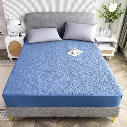 FLORAL 2-IN-1 FITTED SHEET