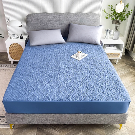 FLORAL 2-IN-1 FITTED SHEET