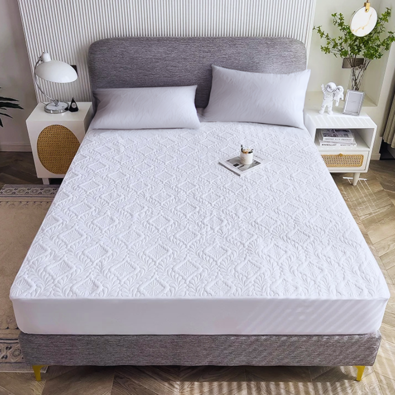 FLORAL 2-IN-1 FITTED SHEET